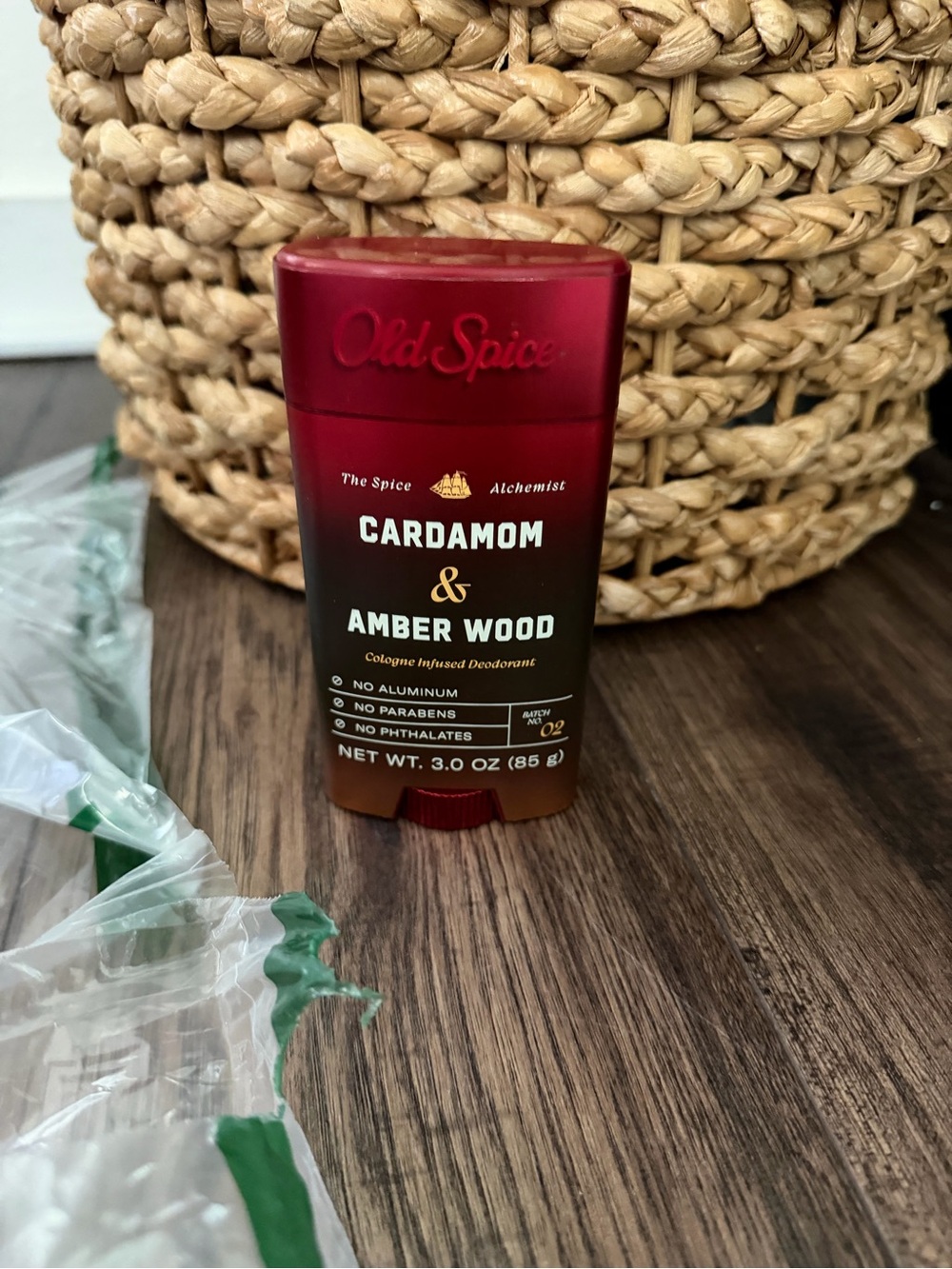 Old Spice Spice Alchemist Cardamom & Amber Wood Deodorant Stick 3 oz New